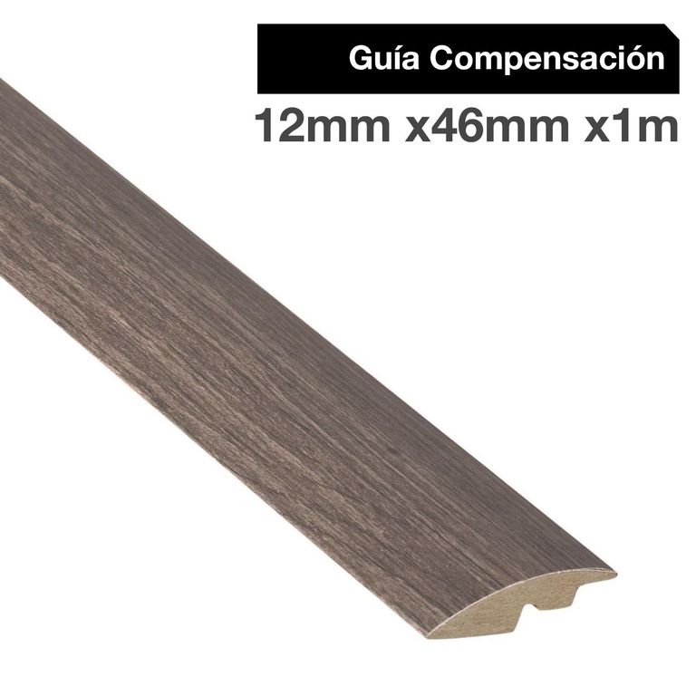 Pack 2 unidades Guía de Compensación MDF Roble Hacienda 46 mm 1.2x100 cm