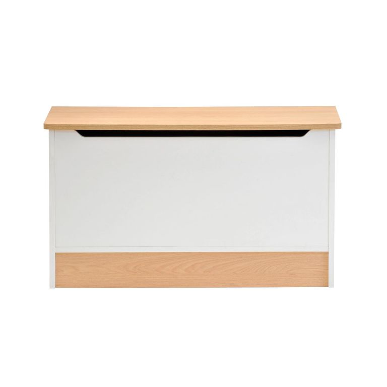 Baul infantil modelo ludo carvalo/blanco