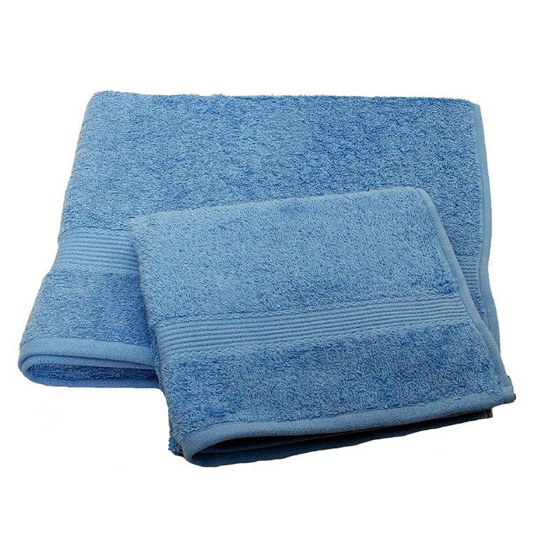 Set Toalla Baño 650 gr Toalla Cuerpo 70x140cm + Toalla Mano 45x90cm