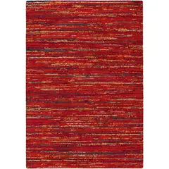 JUST HOME COLLECTION - Bajada de Cama Shaggy Sherpa 69x115 cm Polipropileno Rojo