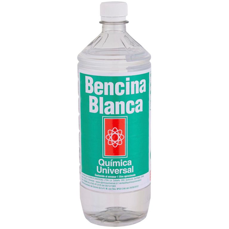 Bencina blanca 1 lt Transparente