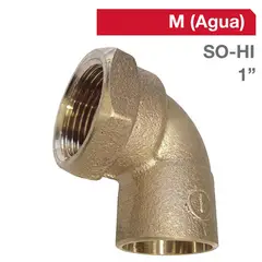 STRETTO - Codo Bronce SO/HI 1" 1u