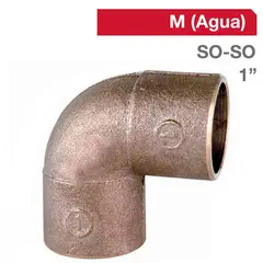 STRETTO - Codo Bronce SO/SO 1" 1u