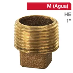 NIBSA - Tapa Tornillo Bronce HE 1" 1u