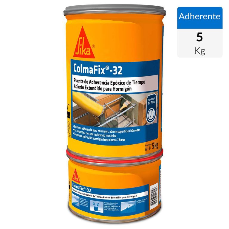 Juego Adhesivo Epóxico Colmafix 32 Puente Adherencia Hormigón 5 Kg