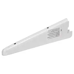 DUCASSE - Soporte doble graduable metal 17 cm blanco