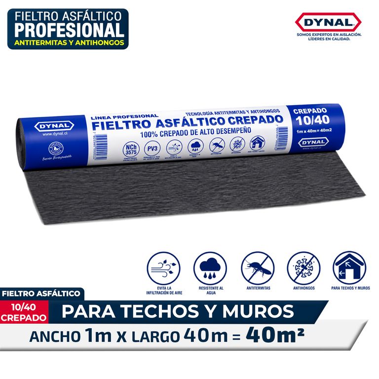 Asfáltico Corrugado 40 M2 Impermeabilizante Techumbre Flex