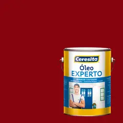 CERESITA - Óleo Experto Mate 1 galón(es) Rojo Bermellon