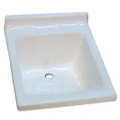 NORGLAS - Lavarropa con Forma Cuadrada Plástico 50x60x33 cm blanco