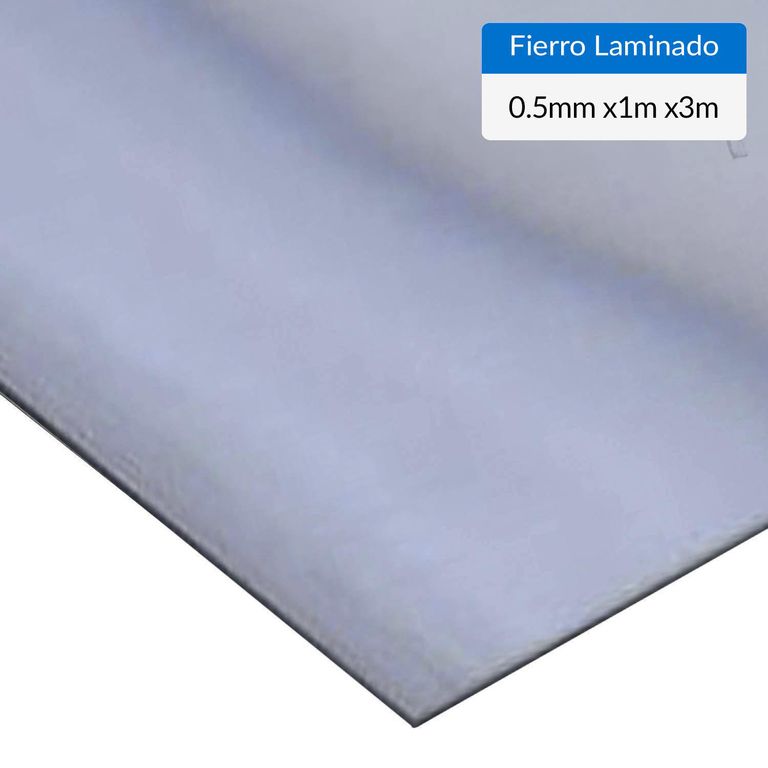 Plancha laminado frio 0,5x1x3 mt