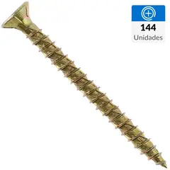 MAMUT - Tornillo Turbo screw Madera Cabeza Phillips Madera 40 mm 3.5 mm 144 unidad(es)