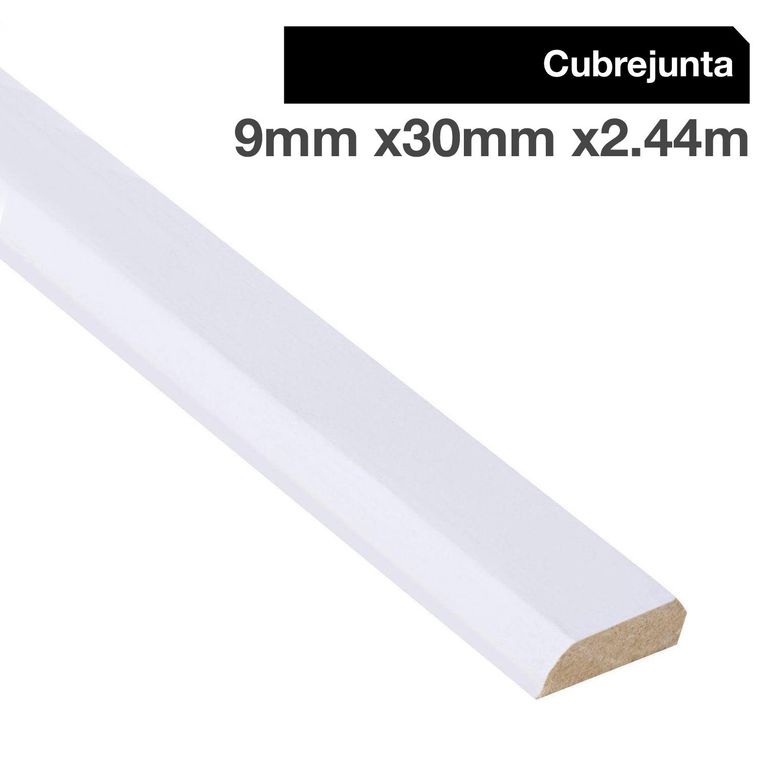 Cubrejunta MDF Premol 9x30 mm. X 2.44 m