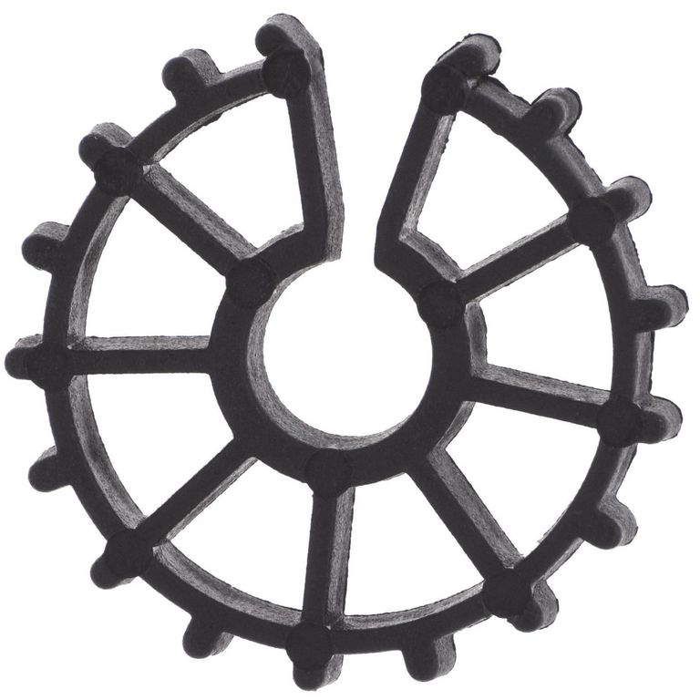 Separador De Rueda Concreto 15 Mm Bolsa 500 Unidades Genérico