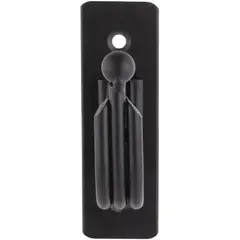 FERRATO - Toma cordón para cortina 19 mm negro