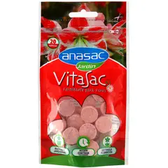ANASAC - Fertilizante para flores Vitasac 20 unidades pastillas