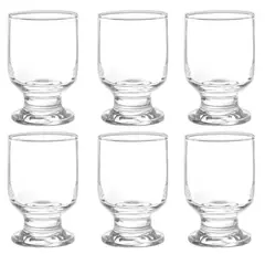 CASA BONITA - Set de 6 copas para vino-postre