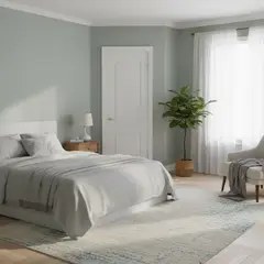 MULTIMARCA - Puerta HDF 2 Paneles prepintada color blanco