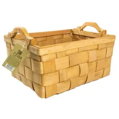 DECO EXPRESS - Bandeja Fibra natural Otra 29x14 cm Café