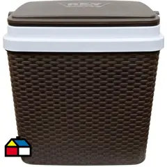 REYPLAST - Cooler Nevera 35 l Marrón