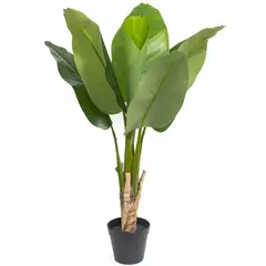 JUST HOME COLLECTION - Planta Artificial Banano 90 cm Verde