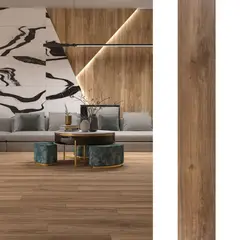 ECOCERAMIC - Porcelanato Walkyria fresno 20x120 cm 1,68 m2