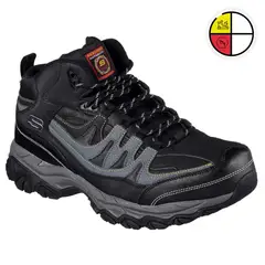 SKECHERS WORK - Zapato de Trabajo Hombre Hold Rebem