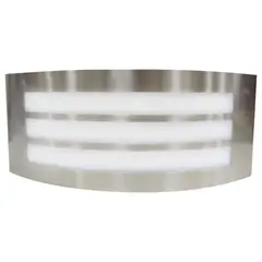 BP ILUMINACION - Apliqué Wind Stripes Metal Gris/Plata 26 cm