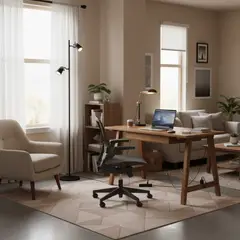 BP ILUMINACION - Lámpara de Pie Aurus Negro 8x73 cm