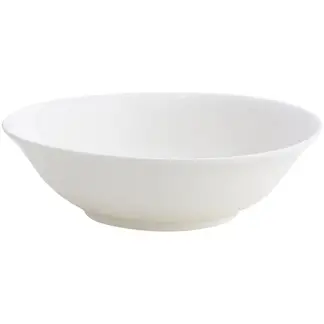 HALLEN - Plato Redondo Sopa 20 cm Porcelana Blanco