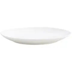 HALLEN - Plato 26,7 cm redondo blanco