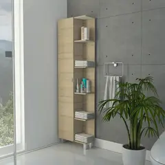 TUHOME - Mueble de baño 51,2x21,5x178 cm
