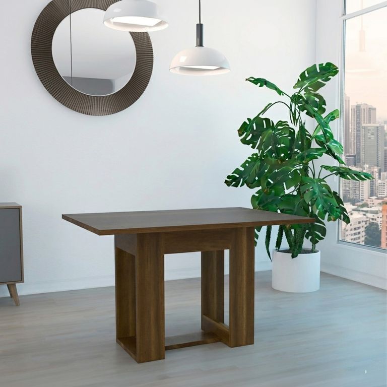 Mesa de comedor rectangular 120x85 cm