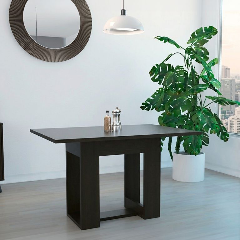Mesa de comedor rectangular 120x85 cm