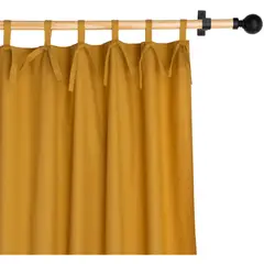 ATMOSPHERA HOME - Cortina tela 140x230cm ocre