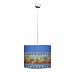CAROLD STEVENS - Lámpara colgante baby celeste 1 luz