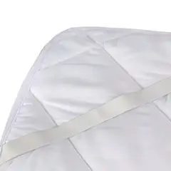 MASEL - Cubrecolchón Classic Blanco