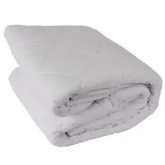 MASEL - Cubrecolchón Classic Blanco