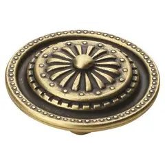 FIXSER - Pomo 45 mm Zamak cuero