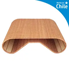DECO MIMBRE - Mesa Gina Rectangular MimbreFierro 120x35x80 cm Natural