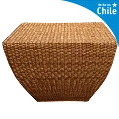 DECO MIMBRE - Puff cubico natural Natural