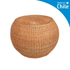 DECO MIMBRE - Puff antonio natural