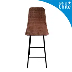 DECO MIMBRE - Silla bar in chocolate Chocolate