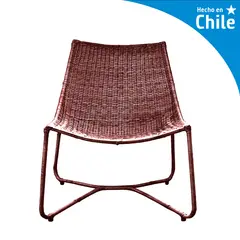 DECO MIMBRE - Sillón luisa chocolate Chocolate