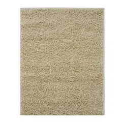 IDETEX - Bajada de Cama Shaggy Lisa 50x100 cm Polipropileno Beige