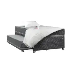 CELTA - Cama Nido 1.5 plazas Apolo Gris Oscuro