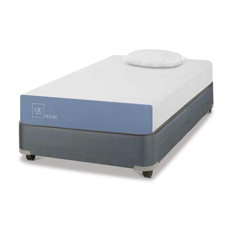 CIC Cama Americana Excellence 1,5 Plazas + Almohada