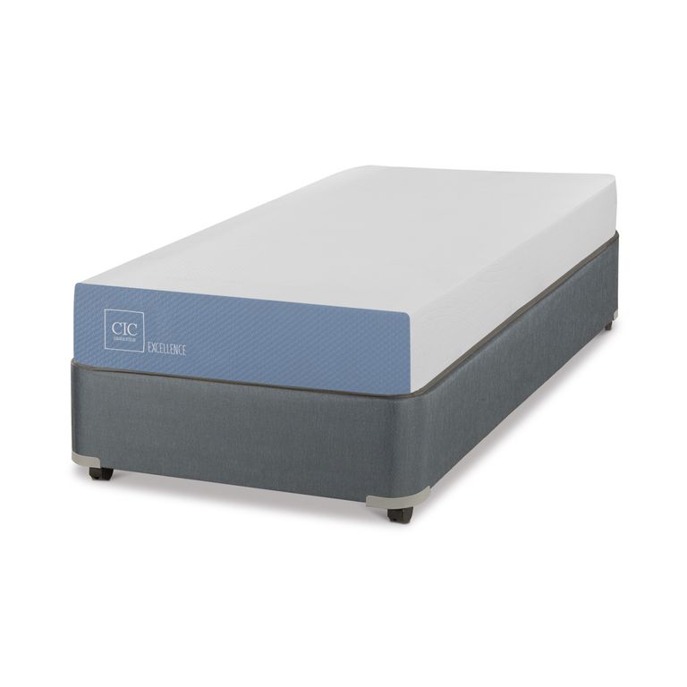 CIC Cama 1 plaza Americana Excellence Gris