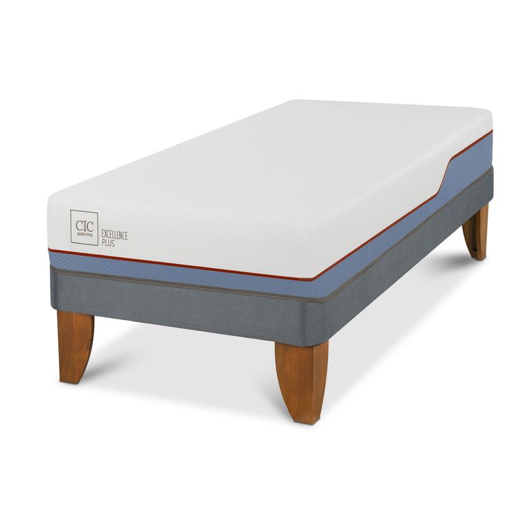 CIC Cama 1 plaza Europea Excellence Plus Blanco