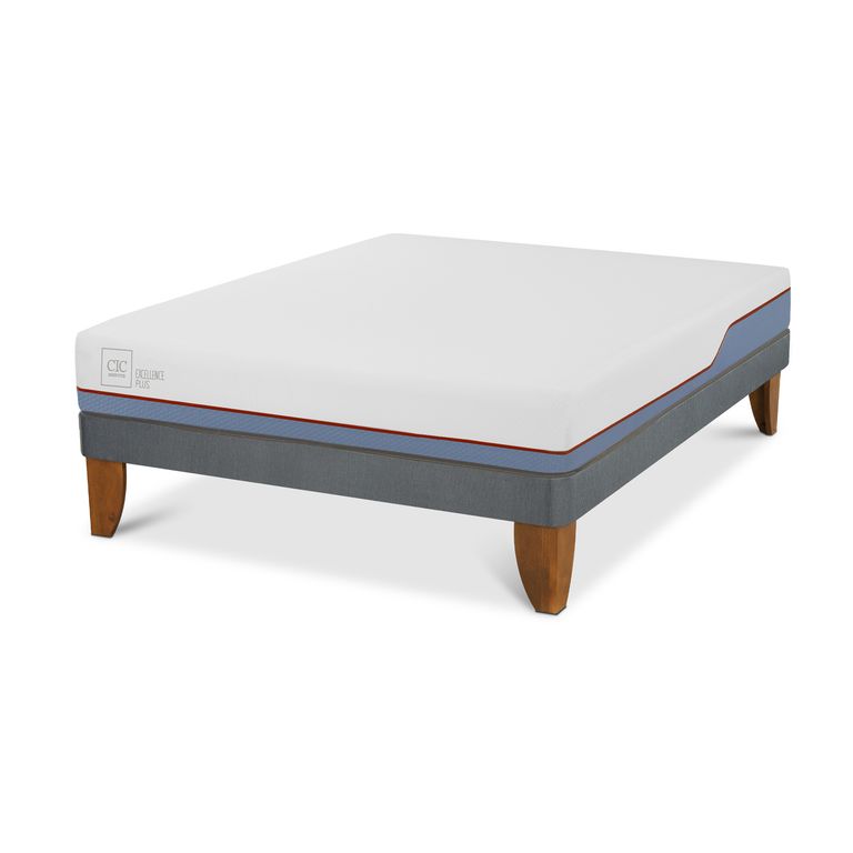 CIC Cama 2 plazas Europea Excellence Plus Blanco