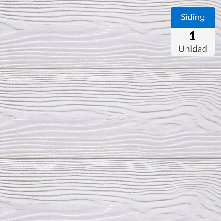 Siding Fibrocemento Natural 6mm 19x366cm